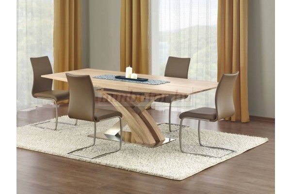 Sandor étkezőasztal sonoma tölgy laminált + K-181 székek