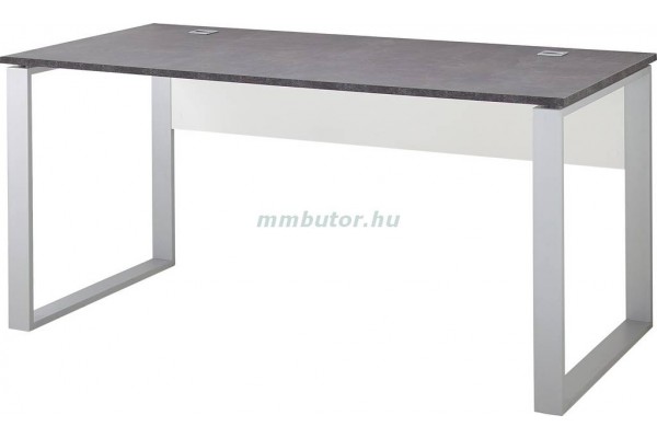 Altino 4150 íróasztal DEK. 261 fehér-sötét bazalt