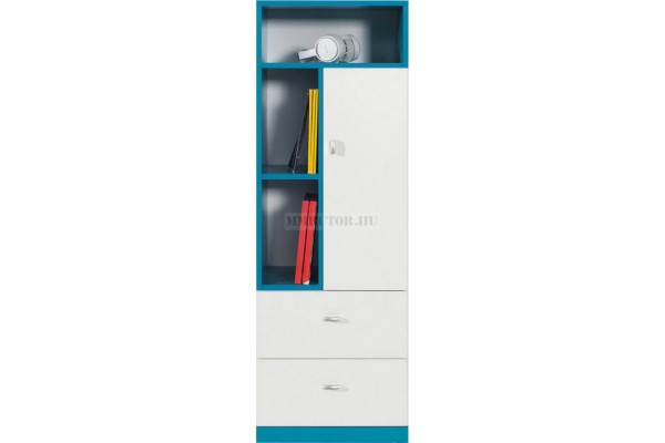 Mobi MO7 polcos-ajtós-fiókos alacsony szekrény
