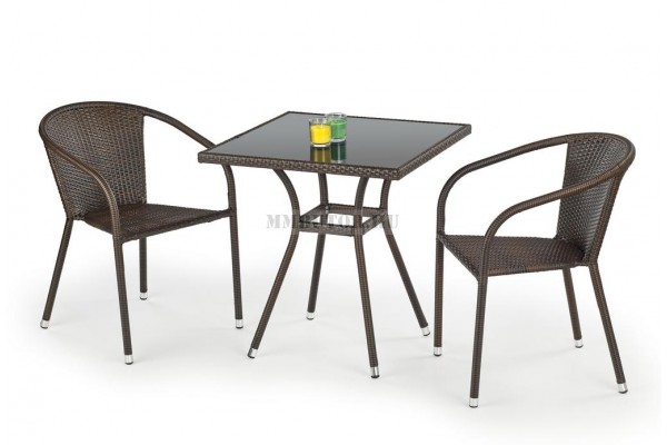Mobil terasz asztal + Midas terasz székek