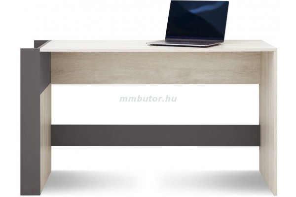 Remo RM10 íróasztal wilton tölgy-fehér lux-antracit