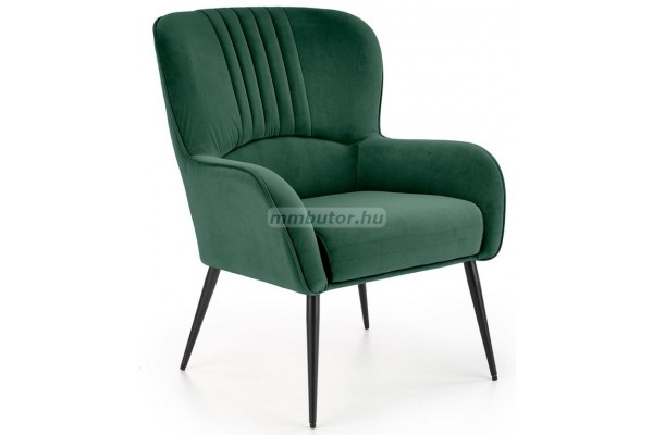 Verdon pihenő fotel sötétzöld
