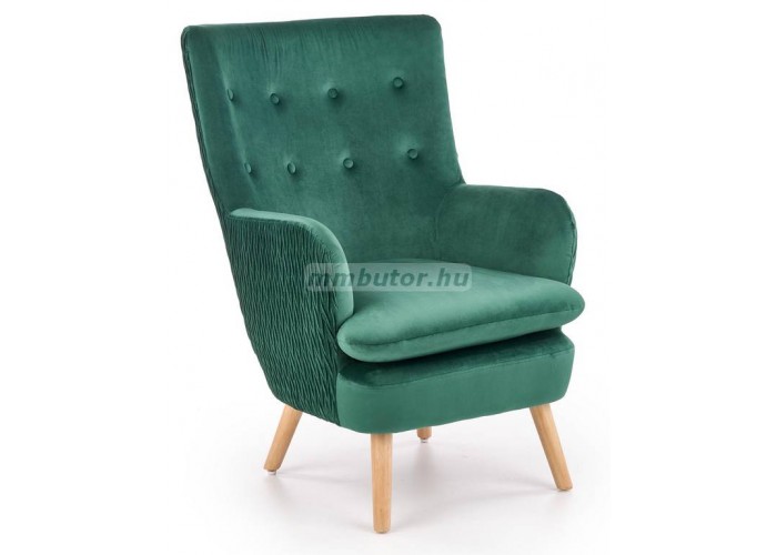 Ravel pihenő fotel sötétzöld