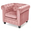 Eriksen pihenő fotel rózsaszín