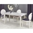 Mozart étkezőasztal 160/240 fehér + Verdi székek