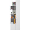 Sigma SI4 polcos-ajtós szekrény fehér lux-beton