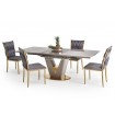 Valentino étkezőasztal + K-436 székek